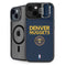 NBA Denver Nuggets Standard - Light Blue iPhone 15 Kickstand Case